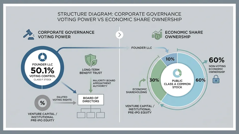 Infographic: Anthropic IPO S-1: $16.3B Revenue vs Founder LLC Governance