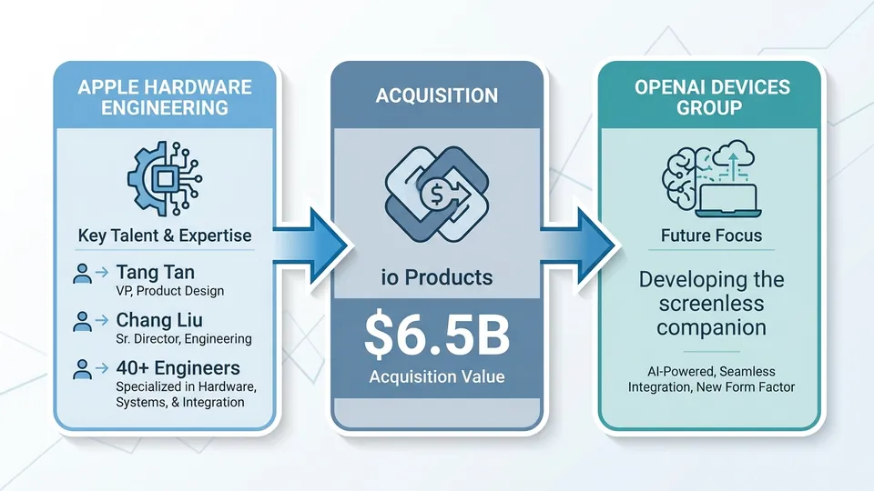 Infographic: Apple Sues OpenAI: Inside the War for Post-Smartphone Hardware