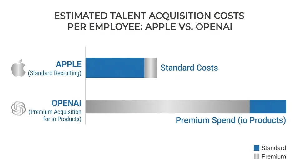Infographic: Apple vs OpenAI: The $6.5B Hardware War Behind the Lawsuit