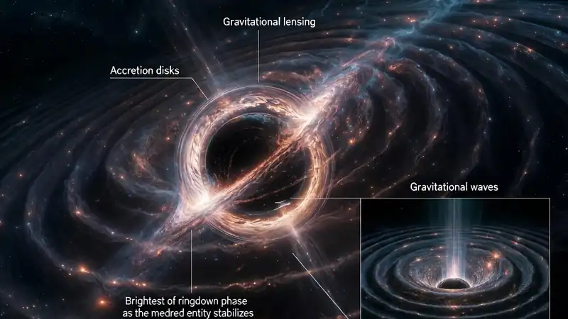 Loudest Gravitational Waves Map Black Hole Event Horizon