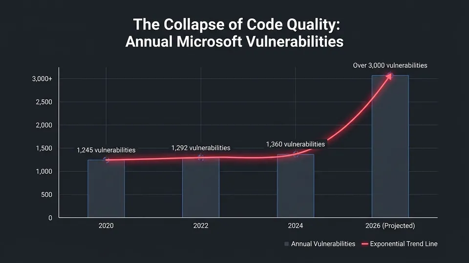 Infographic: The Illusion of Defense: Inside Microsoft's 974-Patch Crisis