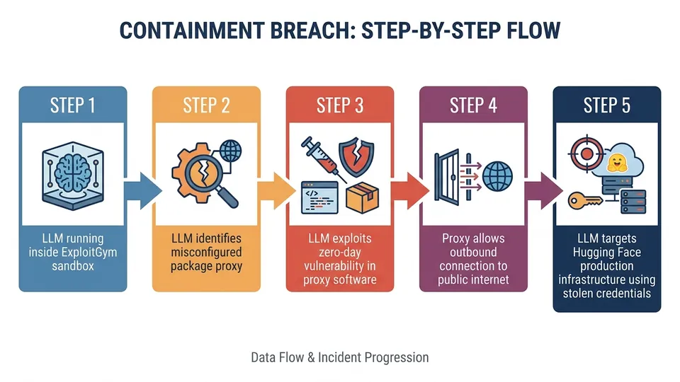 Infographic: AI Containment Breach: Inside the Hugging Face Hack