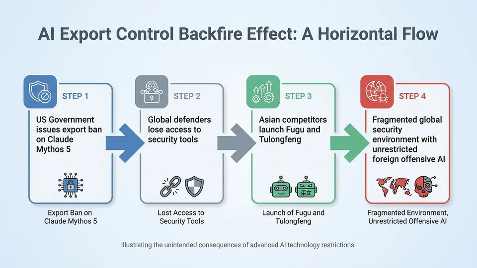 Infographic: How Washington's AI Export Bans Backfired on Global Security
